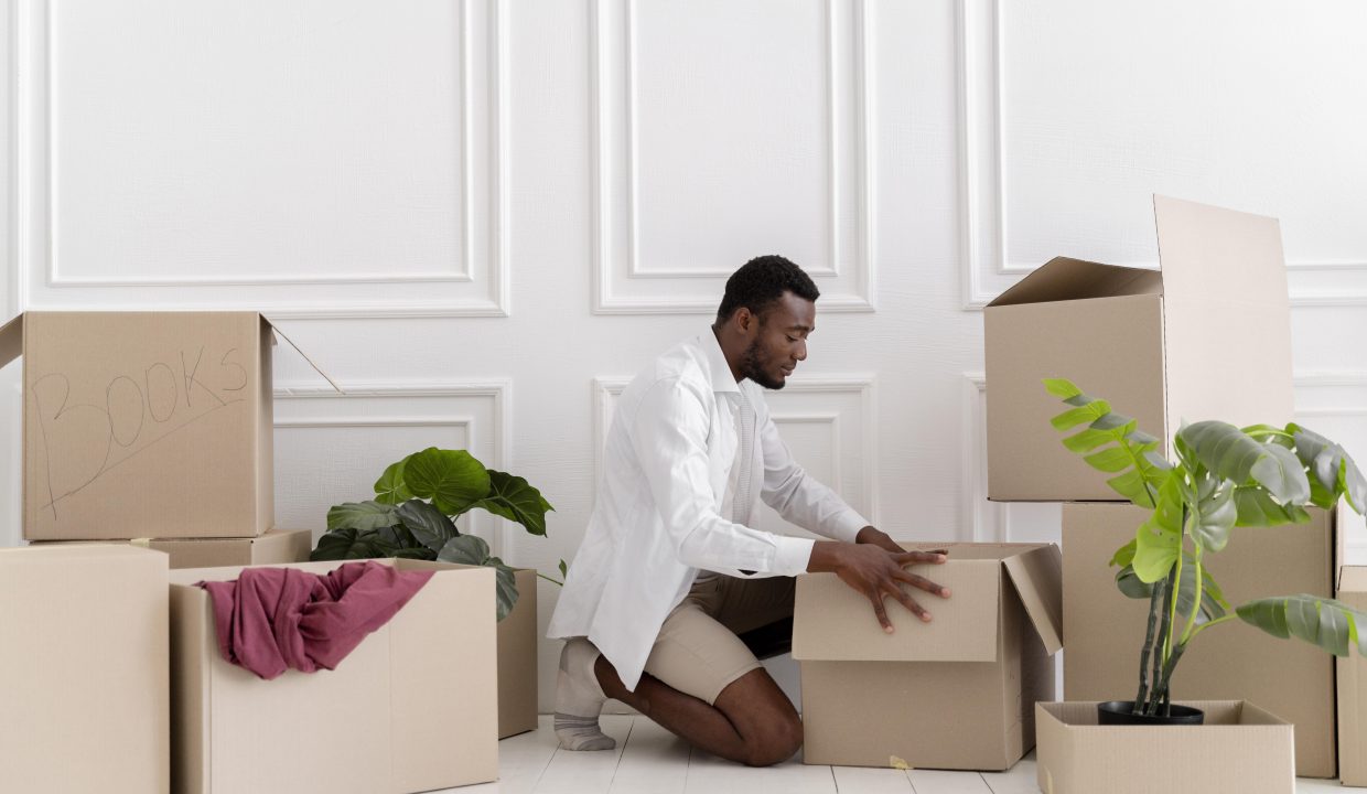 Moving out for the first time